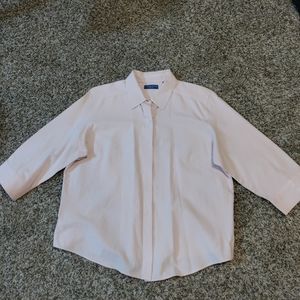 Karen Scott Women's Pink Sport Blouse Size XL